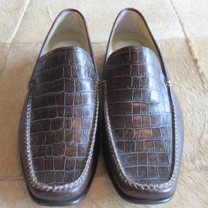 NEW Perry Ellis Alligator Loafers (Mens 11)